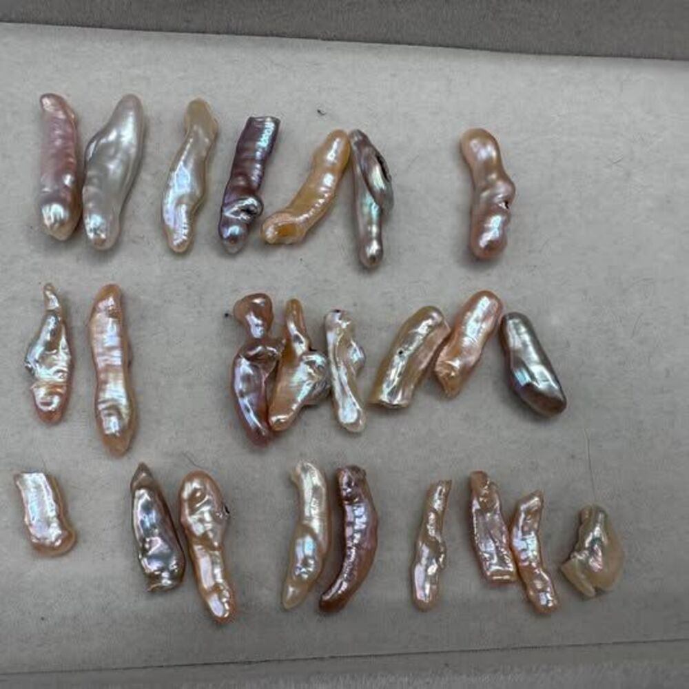 Natural Baroque Stick Freshwater Pearls